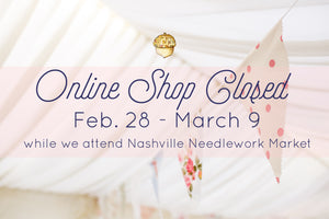 We're headed to the Nashville Needlework Market!