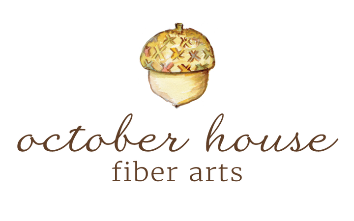 October House Fiber Arts logo