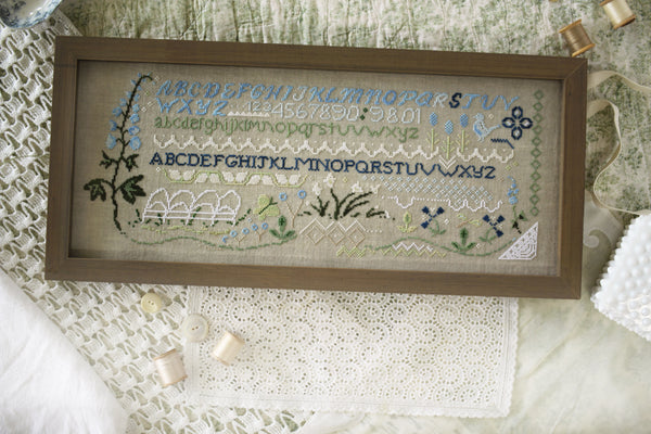 September Morning - Cross Stitch Pattern - October House Fiber Arts