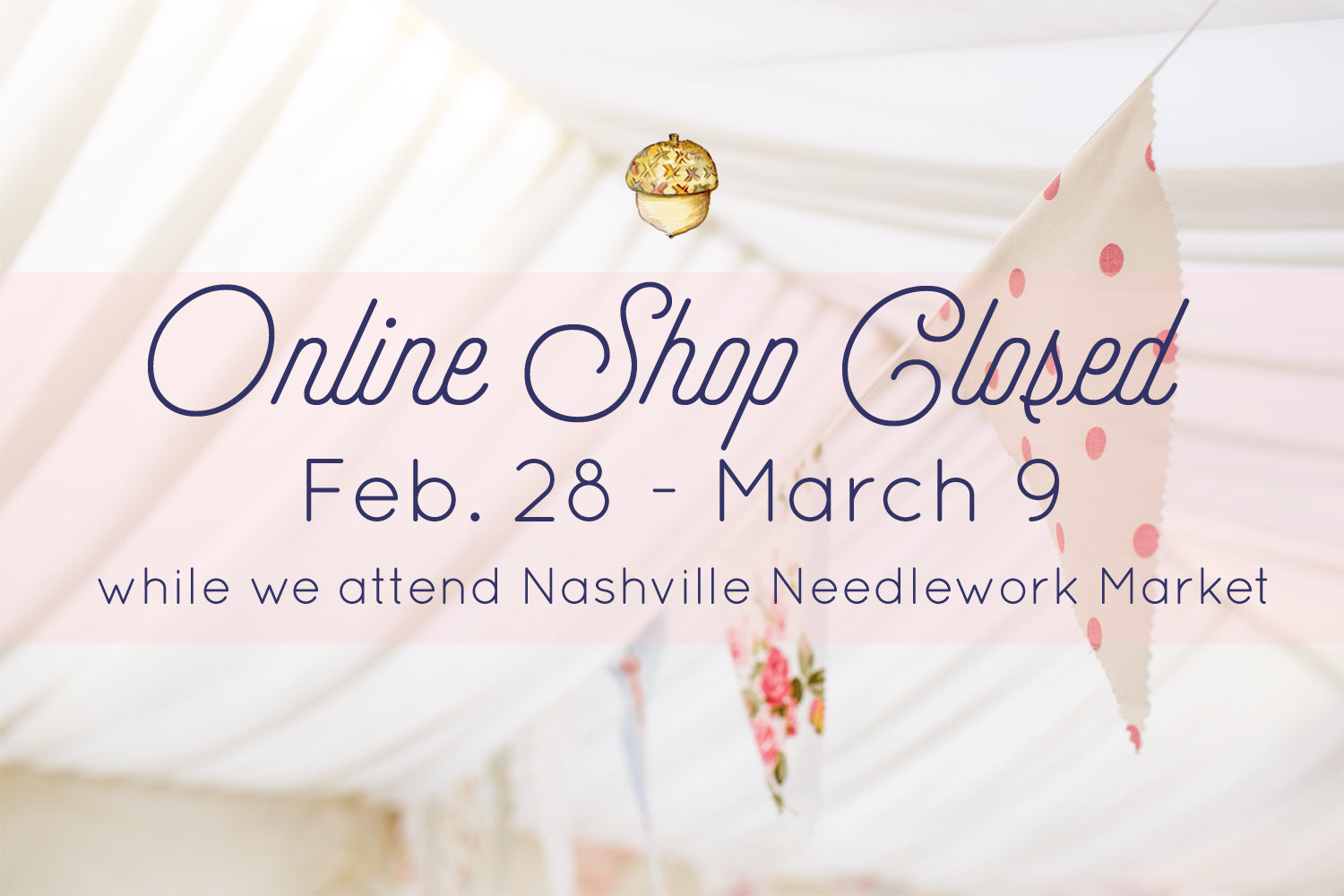 We're headed to the Nashville Needlework Market! October House Fiber Arts