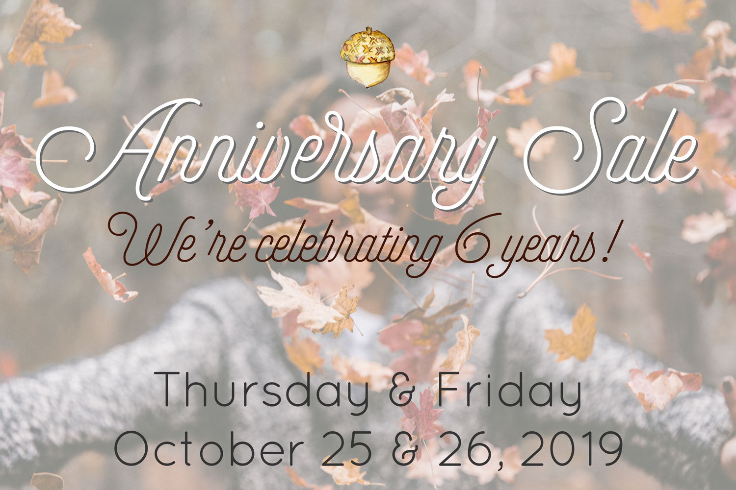 Anniversary Sale!