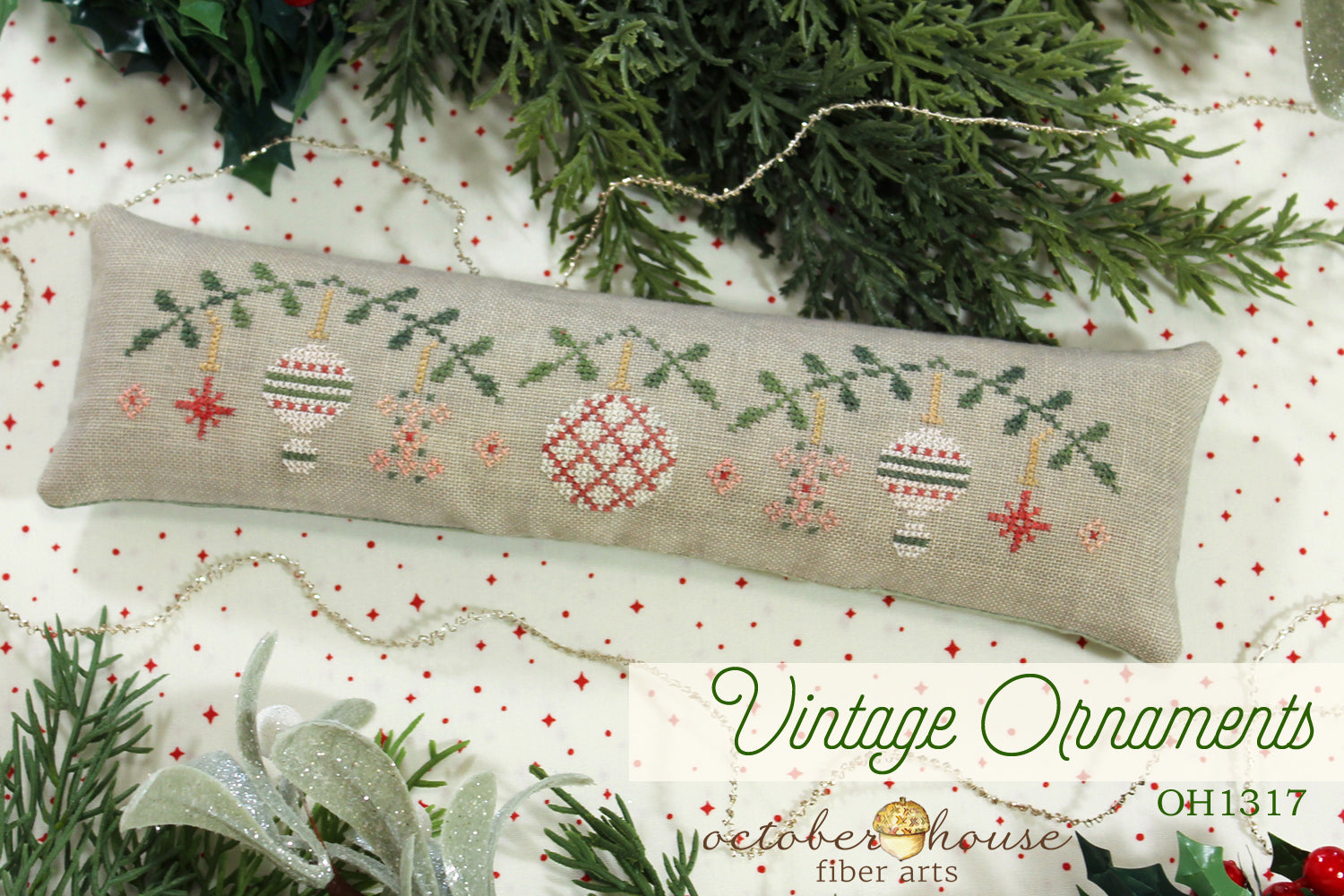 Vintage Ornaments - A Skinny Mini pattern - new releases for September