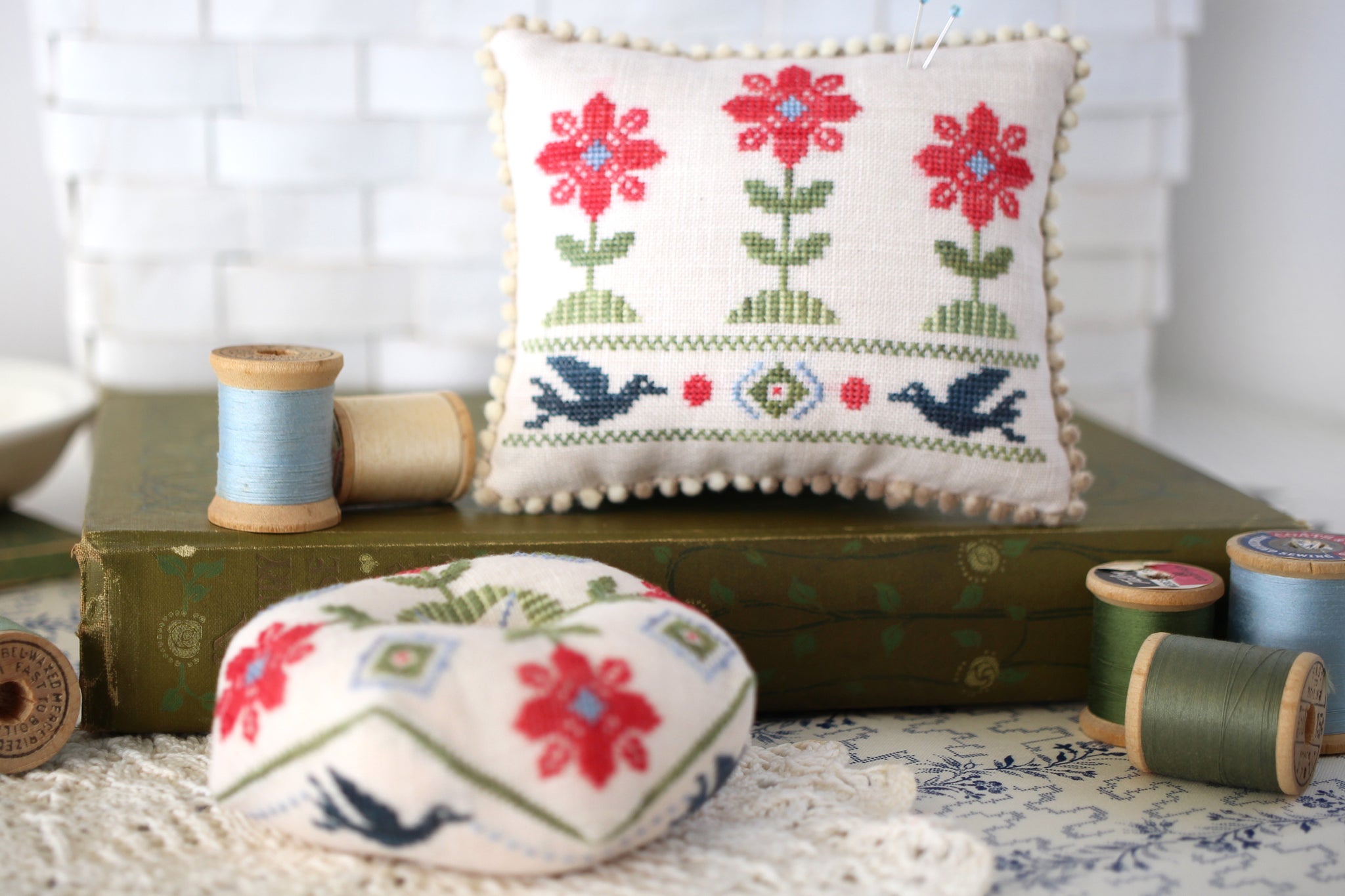 Finishing your Gillyflower Biscornu