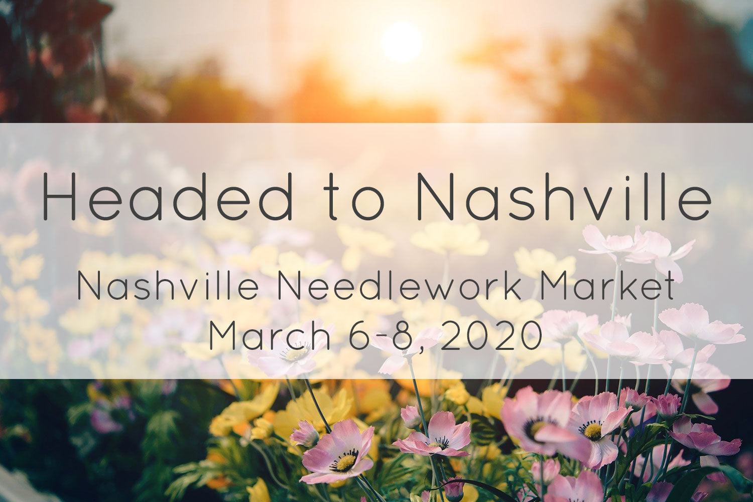 We're headed to Nashville!