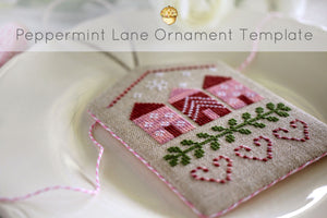 Peppermint Lane - finishing your ornament