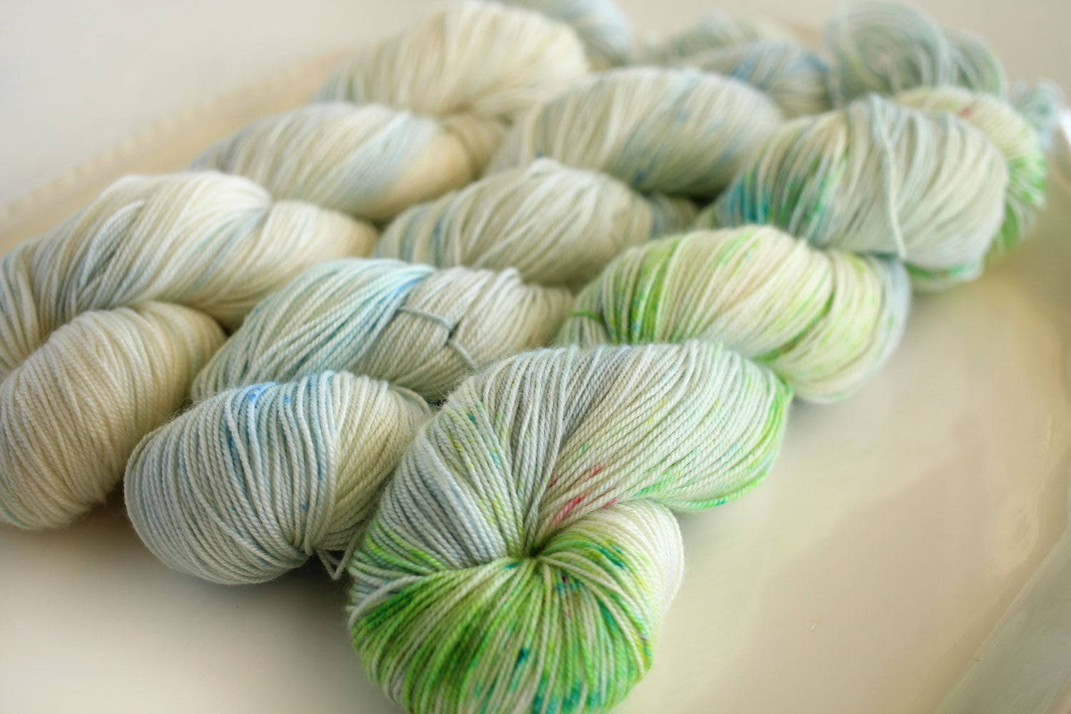 More new spring colorways - October House Fiber Arts