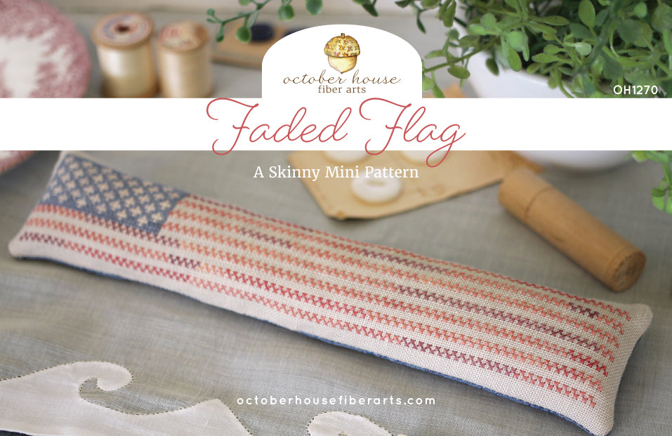 Faded Flag - A Skinny Mini Pattern - PDF Instant Download - October ...