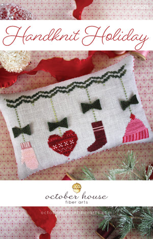 Handknit Holiday- Cross Stitch Pattern
