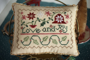 Love and Joy - Cross Stitch Pattern