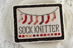 Socks on the Line - Cross Stitch Pattern