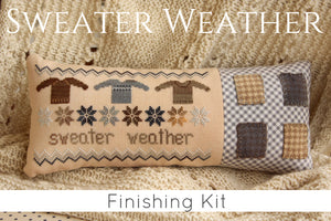 Sweater Weather Stitch & Sew FINISHING KIT