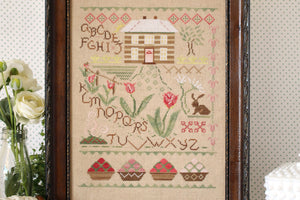 Tulip Cottage - Cross Stitch Pattern